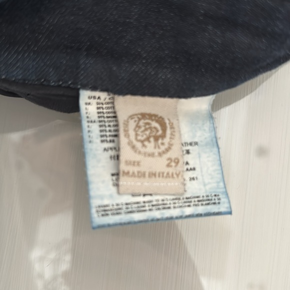 Diesel Louvely 00AA8 Stretch Bootcut Jeans Medium Wash Size 29 W 32 L Low Rise - Picture 5 of 5